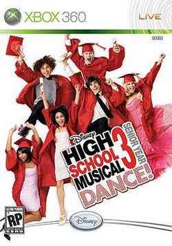 Disney High School Musical 3 Dance Xbox 360 Playd