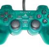 PS1 Controller Clear Green Playd