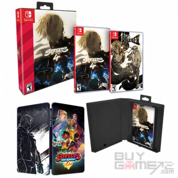 STREETS OF RAGE 4 Collectors Edition w/ Statue - Nintendo Switch STREETS OF RAGE 4 Collectors Edition w/ Statue - Nintendo Switch