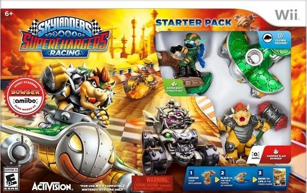 Jeu Skylanders SuperChargers Racing – Coffret Neuf Nintendo Wii – Version Française