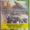 Transformers Fall Of Cybertron Xbox 360
