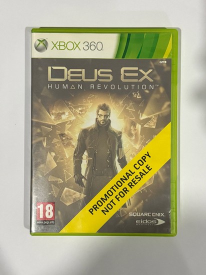 Deus Ex - Xbox 360 Complet Version Française Microsoft